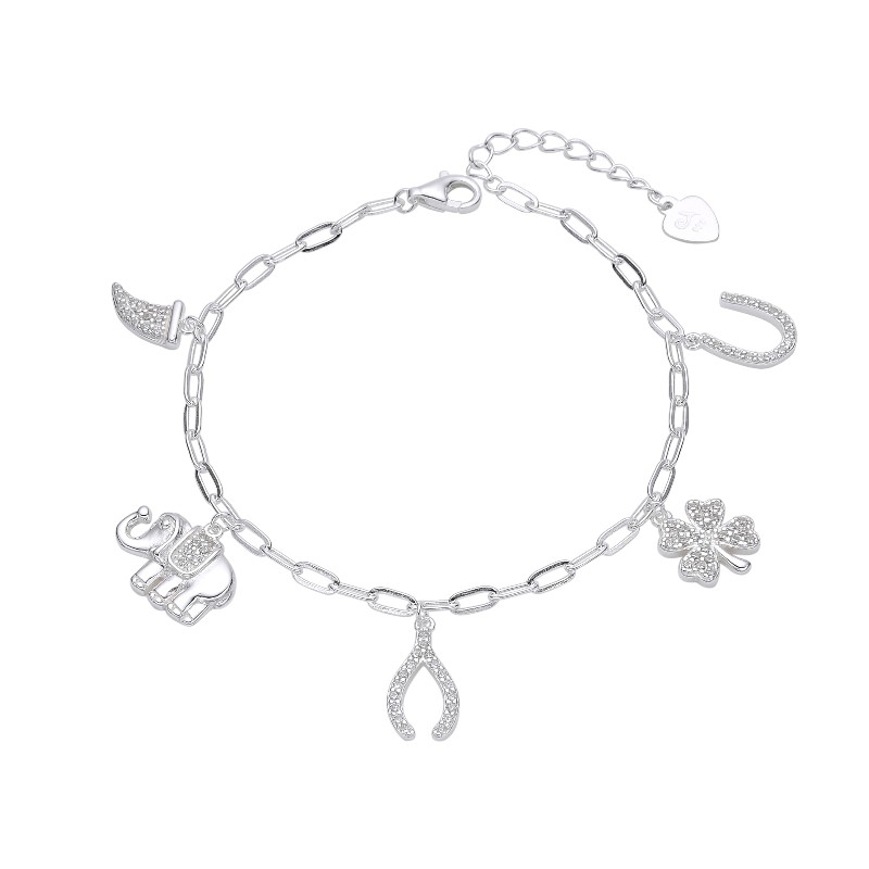 Pulsera con Dijes Colgantes