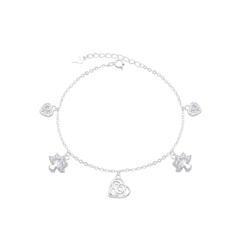 Pulsera con Dijes Colgantes 